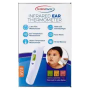 Surgipack Infrared Ear Thermometer Temperature Measurement Fever Alarm