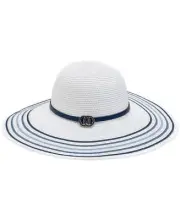 I.N.C. International Concepts Striped Floppy Hat MSRP $48 Size O/S