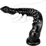 31.5cm Silicone Tentacle Dildo Butt Plug Anal Dildo Animal Penis With Strong Suction Cup Prostate Sex Toys for Men Women(Schwarz)