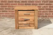 Bunbury - Bedside Table - Solid Marri Timber