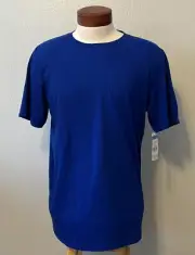 Russell Athletic T-Shirt Blue Short Sleeve Dri-Power Odor Protection NWT Large