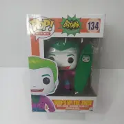 Funko Pop Vinyl Figure Batman TV Series Surf's Up! The Joker # 134 + Protector