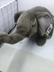 Wild Republic Plush African Elephant Toy 14.5" Realistic Stuffed Animal Plush