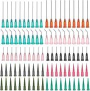 Snblzhef Different Gauge Blunt Tip Dispensing Needles Luer Lock Needle for Refilling Liquid Inks (14/16/18/20G)