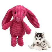 Cute Pet Dog Chew Toy Squeaker Squeaky Soft Plush Play Sound Puppy Teeth Toy