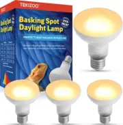 Reptile Heat Lamp Basking Spot Bulb UVA Daylight Light for Amphibian,Lizard,Tort