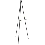 Quartet Heavy-Duty Instant Easel, 63", Supports 10 lbs., Tripod Base black