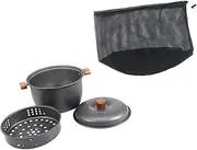 Abbraccia Camping Soup Pot Outdoor Cooking Pot Portable Cookware Cooking Utensils for Outdoor Activities