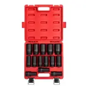 14 Pc. 3/4" Drive Deep SAE Impact Socket Set SUN4638 Brand New!