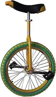 Small Unicycle 16/18 Inch, Beginner Uni-Cycle, for Over 6 Years Old Smaller Children/Kids/Boys/Girls Durable TDF