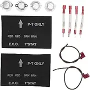 NutriEss 2 Sets RV Water Heater Thermal Cutoff with ECO Thermostat Assembly Kit Enhanced Safety Replacement for Atwood 91447 93866