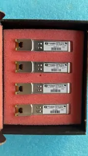Foundry Networks E1MG-TX 1000BaseT SFP+ RJ-45 Transceiver DM7041-FN-C