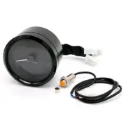 Universal LCD Digital Motorcycle Odometer Speedometer Tachometer 12000RPM Gauge