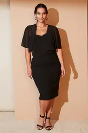 Belle Chiffon Bolero--BLB-415
