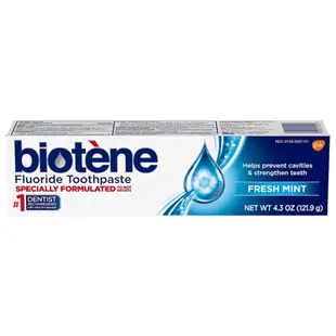 【biotene 白樂汀】醇素口乾護理牙膏(4.3oz/121.9g)【1009】