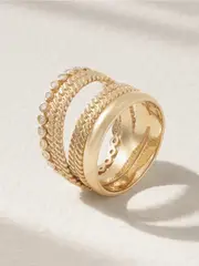 [Pascale Monvoisin] Pascale Monvoisin - Jil N°4 9-karat Gold Diamond Ring - 7 1/2 7 1/2 Gold