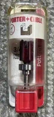 Porter Cable USA Carbide 3/4" Pattern Router Bit 1/4" Shank 2880106 Hardwood