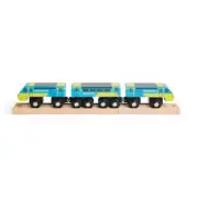 BigJigs - Intercity 125 Train - Wooden Railway Magnetic Toy Train (BJT502)