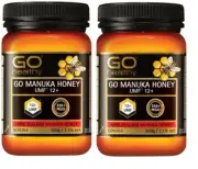 GO HEALTHY NEW ZEALAND GO MANUKA HONEY UMF 12+ 500g (2 bottles)