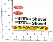 70's Mighty Tonka shovel water slide decal with tracking