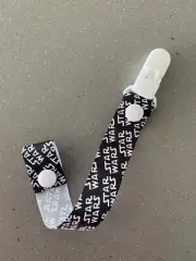 Baby Dummy Clips Pacifier Chain Soother Holder Strap Star Wars