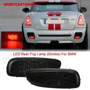 2x LED Smoke Rear Bumper Fog Lamps For 2006-2013 Mini Cooper JCW R56 R57 R58 R59 (for: Mini)