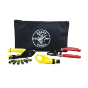 Klein Tools Klein Tools VDV026-211 | Coax Cable Installation Kit with Zip Pouch