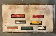Coca-Cola branded HO scale model train set