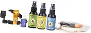 ａ aternee Guitar Cleaning Care Kit Guitar Cleaner Fretboard Oil Cleaning Cloth for Music Instrument
