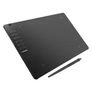 VINSA T1161 Graphics Drawing Tablet with 12 Physical Shortcut Keys 300x188mm Sensing Area 8 Pen Nibs Art Creation Sketch