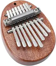 Kisangel Mini Thumb Piano Kalimba Portable Key Finger Piano for Beginners and Cute Wooden Design for Music Practice and Development Compact and Durable