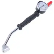 Tire Inflator With Pressure Gauge Head Nozzle Accessory Replacement For Repair