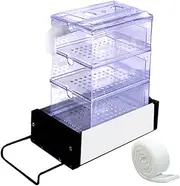 Stgfyxgs Overflow Box for Aquarium Fish Tank -Upper Installed Calm Turtles -Tank - -Overflow Pipe Filter, 3 Boxes