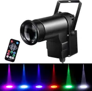 Pinspot Light 15W DMX, Czgor RGBW Disco Ball Lights with Remote Control / DMX512