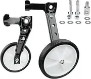 Bicycles Training Wheels, Adult Training Rollers, Cycling Learning Wheels, Adjustable Support For Stability, Easy To Install And Safe Design, Black For Boys, Girls, Adults