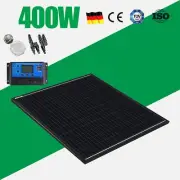 400W Fixed Solar Panel Kit Mono Home Caravan Camping Charging Battery 400 Watt