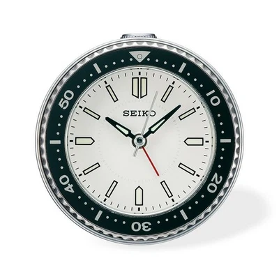 SEIKO CLOCK Quartz Alarm Clock Diver's Watch Style QHE184J