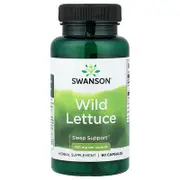 Swanson, Wild Lettuce, 450 mg, 60 Capsules
