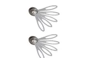 2x 5pc Cuisena Stainless Steel Measuring Spoons Scoop Baking Kitchen Utensil Set
