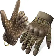 [Fuyuanda] Outdoor gloves for Men Touchscreen Full Finger Motorcycle Winter gloves for Cycling Motorbike Hiking camping