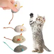 Catnip Mice Mouse 3pc Pet Cat Kitten Toy Gift Chew Toys Pet Supplies NEW