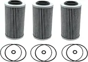 3 Pack Oil Filter Compatible with Can-Am Spyder and Sea Doo 1503 and 1630 Rotax Engine 130hp - 300hp Replace 420956743 420956747 420956744