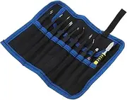 ARTIBETTER 10pcs Anti-static Stainless Steel Tweezers Set Repair Precision Tweezers Kit Curved Pointed Tips For Phone Jewelry Electronics Watch Repair Crafting