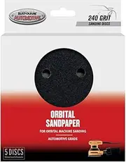 Rust-Oleum Automotive 240 Grit Velcro Orbital Sanding Disc