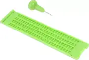 Braille Writing Slate, Braille Learning Tool Kit Braille Fingerboard Writing for