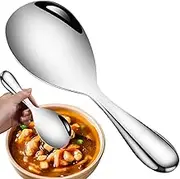Rice Cooker Spoon Paddle, Large Rice Serving Spoon, Non-Stick Hotel Cooking Potato Server Heat Resistant Kitchen Spatula for Home Restaurant