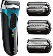 [VIDSA] 3Pack 32B S3 Electric Replacement Heads Compatible with Braun Series 3 Shavers, Suitable for S3 3040s 3080s-4 370cc 3070cc 3000s 3010, 3090cc Etc.
