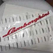 Lamborghini Urus Rear Script Emblem Badge Matte Red 4ML853742 Brand NEW