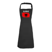 Albania -Country Flag Nationality Kids Childrens Kitchen Apron