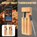 Bluetooth Smart Wireless Meat Thermometer Kitchen Cooking BBQ Grill Thermometer